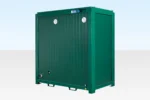 1+1 Double Mains Toilet Cabin 8Ft x 5Ft – Green - Image 7