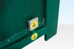 1+1 Double Mains Toilet Cabin 8Ft x 5Ft – Green - Image 3