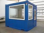 10ft Observation Full Glass Unit – Portable Office & Security Booth - Image 4
