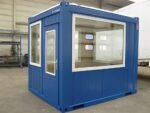 10ft Observation Full Glass Unit – Portable Office & Security Booth