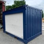 One Trip 10ft Storage Container with Roll-Up Door – Steel Shipping Container