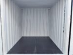 10ft x 8ft One-Trip Shipping Container – White Steel Storage Container - Image 5