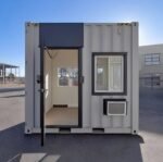 10ft x 10ft High Cube Mobile Office Container with AC & Windows - Image 7