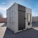 10ft x 10ft High Cube Mobile Office Container with AC & Windows - Image 5