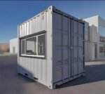 10ft x 10ft High Cube Mobile Office Container with AC & Windows - Image 2