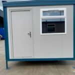 12x10 Portable Site Office Cabin – Jackleg Plastisol Cabin
