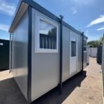 16x10 Portable Site Office – Jackleg Cabin with Open Plan Workspace