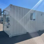 20 foot office in refurbished shipping container