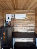 20 ft Shipping Container Office Solar Off Grid - Image 5
