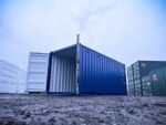 20ft New One Trip Shipping Container – Standard Height – Blue - Image 4