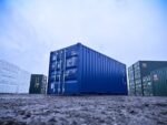 20ft New One Trip Shipping Container – Standard Height – Blue - Image 5
