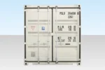 20ft New One Trip Shipping Container – Standard Height – White - Image 2