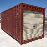 20ft Used Shipping Container with S4 Roller Shutter Door – Steel Storage Container - Image 3