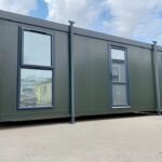 24ft x 10ft Portable Jackleg Site Cabin | Modular Site Office