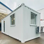 21ft x 8ft Custom Office Cabin – Refurbished Portable Office with A/C - Image 3