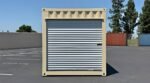 30ft Refurbished Shipping Container with Roll-Up Door – Steel Storage Container - Image 4