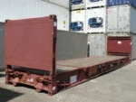 40ft Used Collapsible Flat Rack Shipping Container – Heavy Duty - Image 4