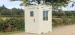 6Ft x 6Ft Single Guard Hut – Steel Security Booth with 360° Visibility - Image 6