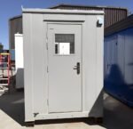 6Ft x 6Ft Single Guard Hut – Steel Security Booth with 360° Visibility