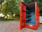 7Ft x 5Ft Secure Walk-In Steel Chemical Storage Shed |