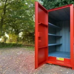 7Ft x 5Ft Secure Walk-In Steel Chemical Storage Shed |