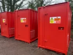 7Ft x 5Ft Secure Walk-In Steel Chemical Storage Shed | - Image 2