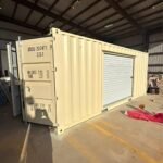 20ft One-Trip Shipping Container with 10ft Roll-Up Door