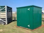 Powder Coated Flat Pack Metal Storage Container – Green Steel Store - Image 6