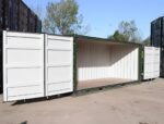 Used 20ft Open Side Shipping Container – Full Side Access Storage Container - Image 2