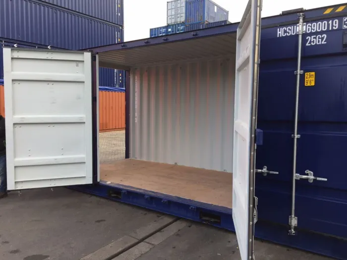 ceqacaz.webp 20ft Open Side High Cube Shipping Container – 9'6" High Full Side Access - Image 1
