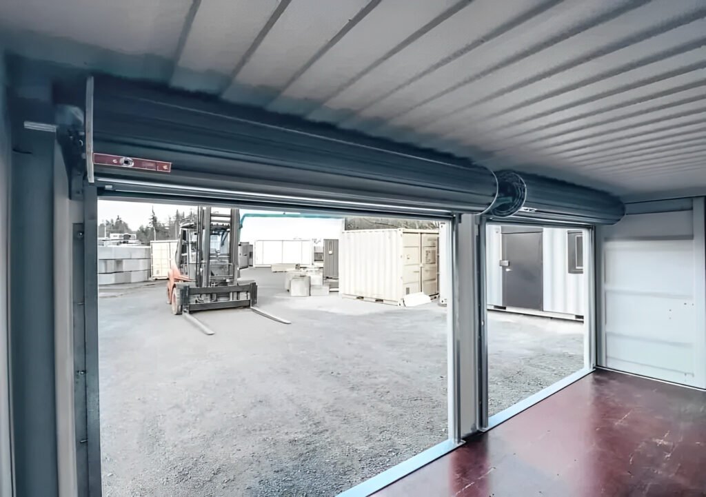 20ft-Shipping-Container-With-Double-Roll-Up-Doors3-1024x721 New 20ft Shipping Container with Roll-Up Door - Image 1